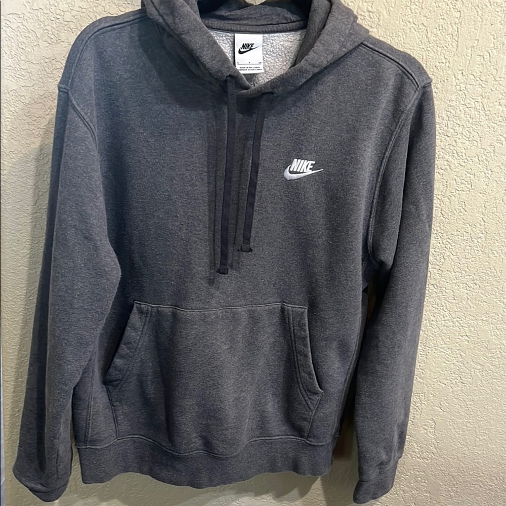 Nike Men's Charcoal Hoodie